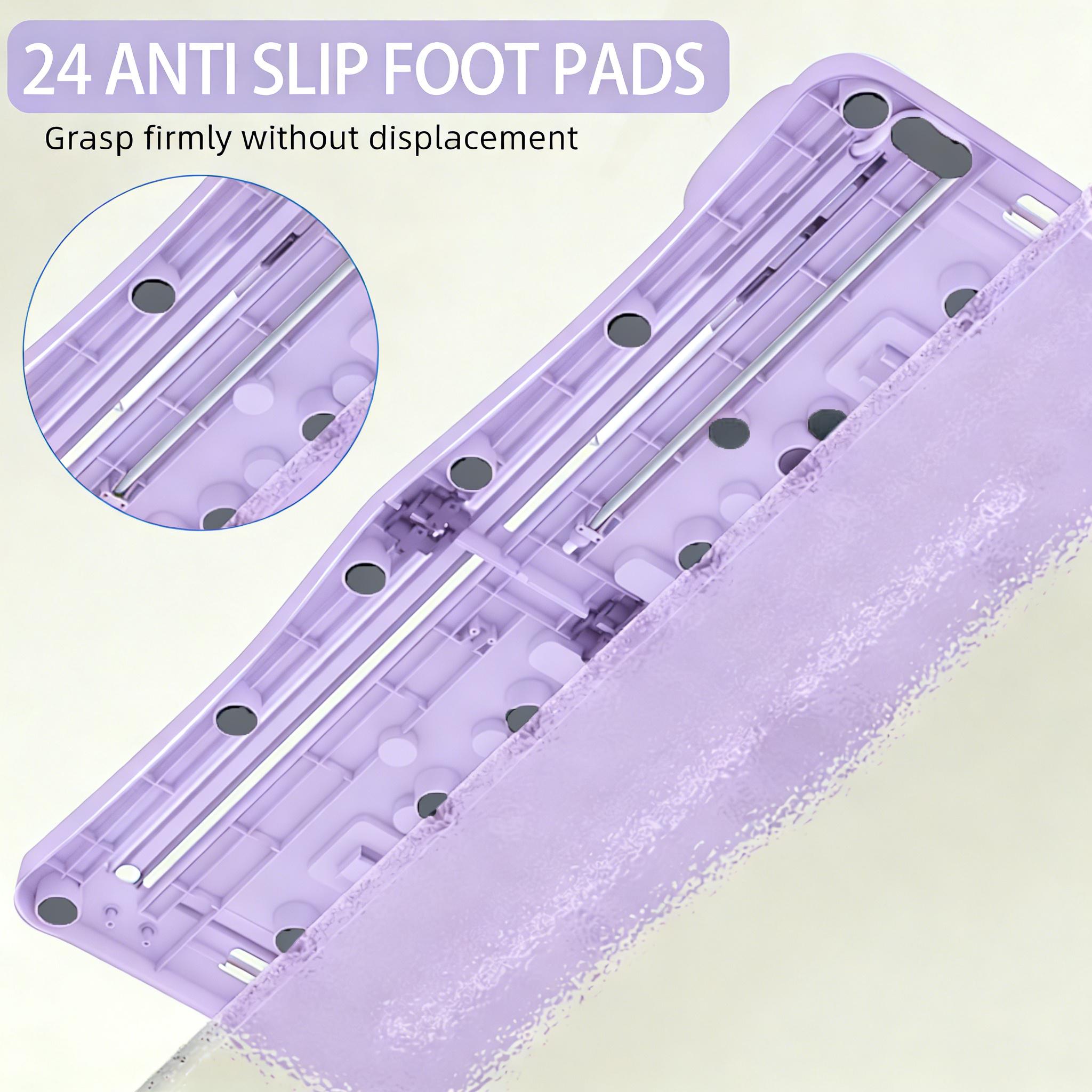 4 in 1 Foldable Pilates Reformer Board, Multi-Purpose Pilates Sliding Board for Home Full Body Workout