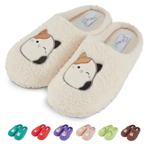 Squishmallows Kids Slippers and Womens Slippers Gifts for Women Extra Cozy Fuzzy House Slippers Slip On Home Footwear