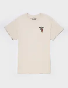 RIOT SOCIETY LA Vato Bear Mens Embroidered Tee RIOT SOCIETY LA Vato Bear Mens Embroidered Tee