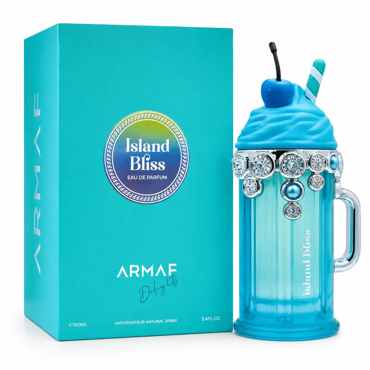 Armaf Island Bliss Eau de Parfum 100ml Coconut Vanilla Tropical Fragrance