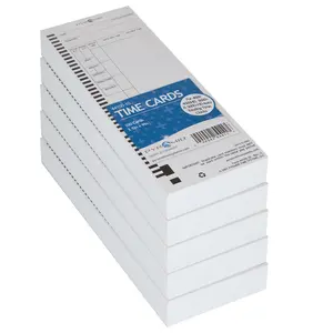 44100-10D Pyramid Time Cards, 500/pk