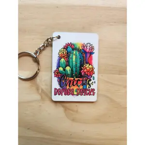 Chicks Before Pricks - Keychain