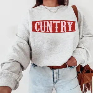 Cuntry sweatshirt, country concert outfits, vintage western graphic tees, western outfits women, women's graphic tees, western clothing, cowgirl outfits stuff, western tops clothes, Music Festival MJAQ