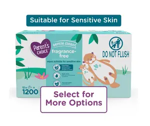 1200 Count Wipes – Fragrance-Free & Ultra Soft