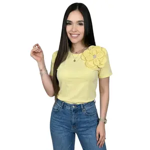 LA FLORE TOP - YELLOW