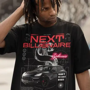 Next Billionaire Men's T-Shirt - Top Quality - Menswear Tshirt Streetwear