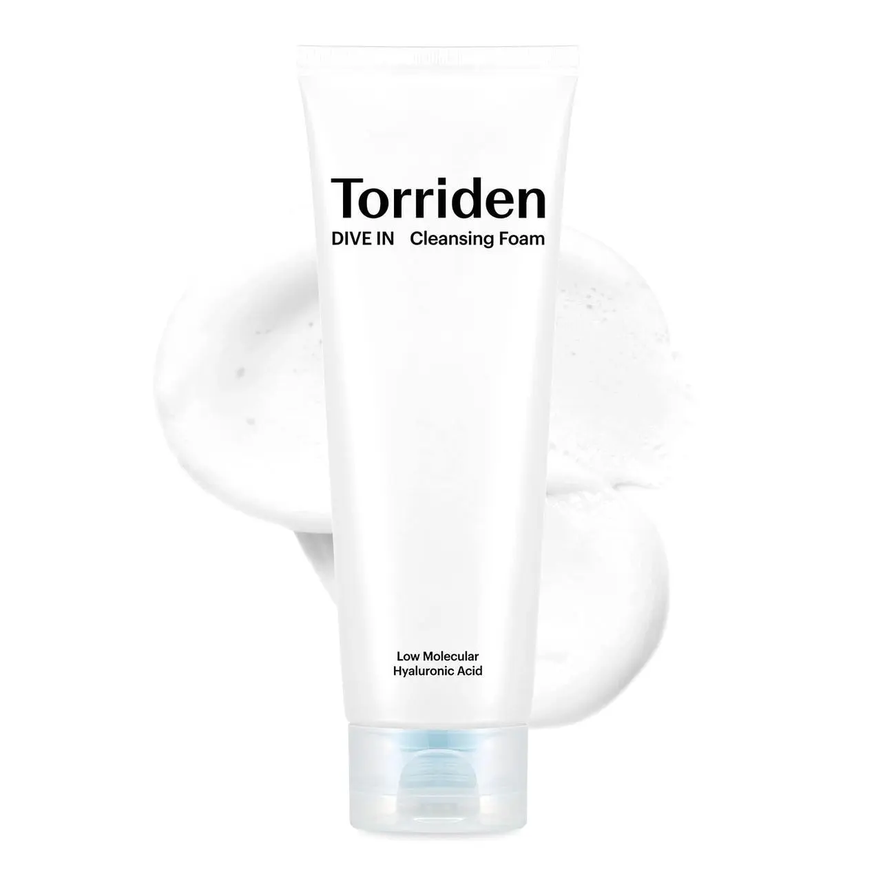 Torriden DIVE IN Cleansing Foam Face Wash 150ml (5.07 fl.oz.) | Hydrating Daily Facial Cleanser for All and Sensitive Skin | Hyaluronic Acid, Panthenol, Allantoin
