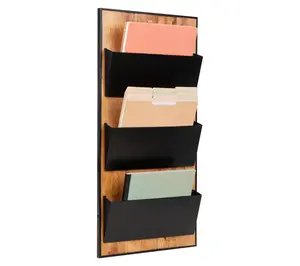 Mind Reader 3-Tier Wall-Mounted File Organizer
