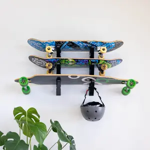 Trifecta Skateboard Storage Rack | 3 Levels
