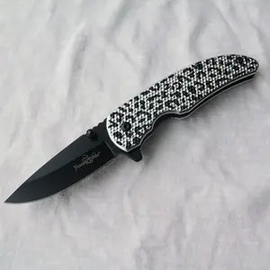 Ladies Pocket Knife Leopard Print Mini Folding Knife Carving Whittling Camping