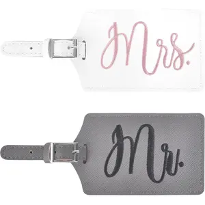 Wedding Gifts for Couples, Mr Gifts Tags, Luggage Tags for Suitcases, Bridal Shower Gifts for Vacation, Bride Gifts Travel Essentials for Women