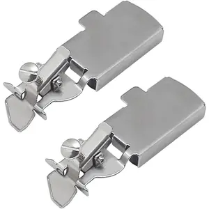 2 count Multifucntional  Seam Guide, Hemmer Guide, Seam Guide, Hem Guide for Industrial Lockstich or Walking Foot Sewing Machine, Universal Attachments