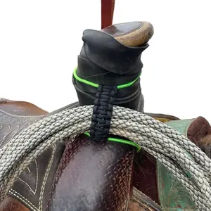Bigfoot Ranch Saddle Rope Holder and Stirrup Holder- Durable Rope Keeper for Cattle and Trail Riding - Versatile Saddle Accessory. MUST HAVE