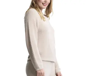 Barefoot Dreams CozyChic Lite Textured Raglan Sleeve Henley