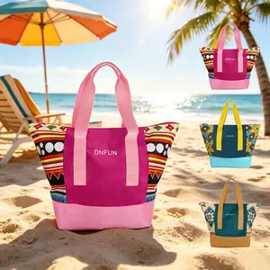Travel Tote Bag for Women, Large Waterproof Beach Bag for Daily | Large, Waterproof, for Daily, Waterproofing, Compact Shape