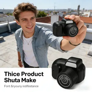 1080P Retro Snap Digital Camera  Mini Keychain Camera Retro Micro with 8GB Card, 6 Filters,0.96'' HD Tiny Vintage Video Recorder for Travel Study Outdoor Activities