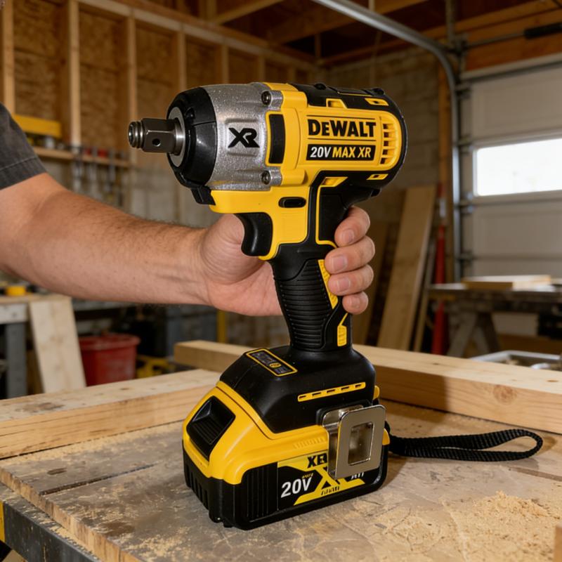 DeWalt DCF880 20V Cordless Impact Wrench 205N.m Torque 2300RPM Compact Rechargeable Power Tool for Construction Tasks
