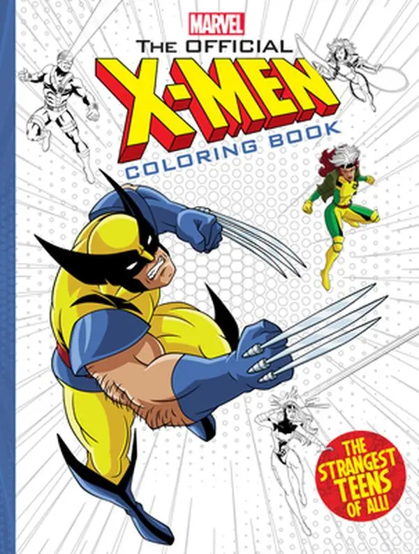 The Official -Men Coloring Book -- Scholastic - Paperback