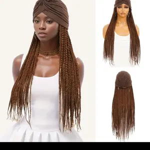 Brown box Braided Extensions