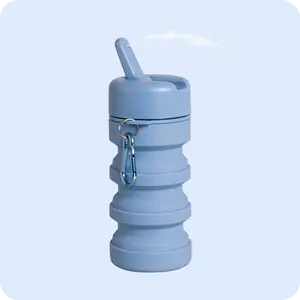 TUSHY Travel Portable Bidet - Collapsible & Expandable Hand Bidet with Airmesh Case & Carabiner for Travel Essentials