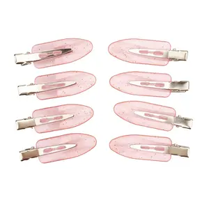 16pcs Hair Glitter Sequins Powder Bangs Clip-In No-Trace Slide Clips Side Clips Duckbill Clips for Girls