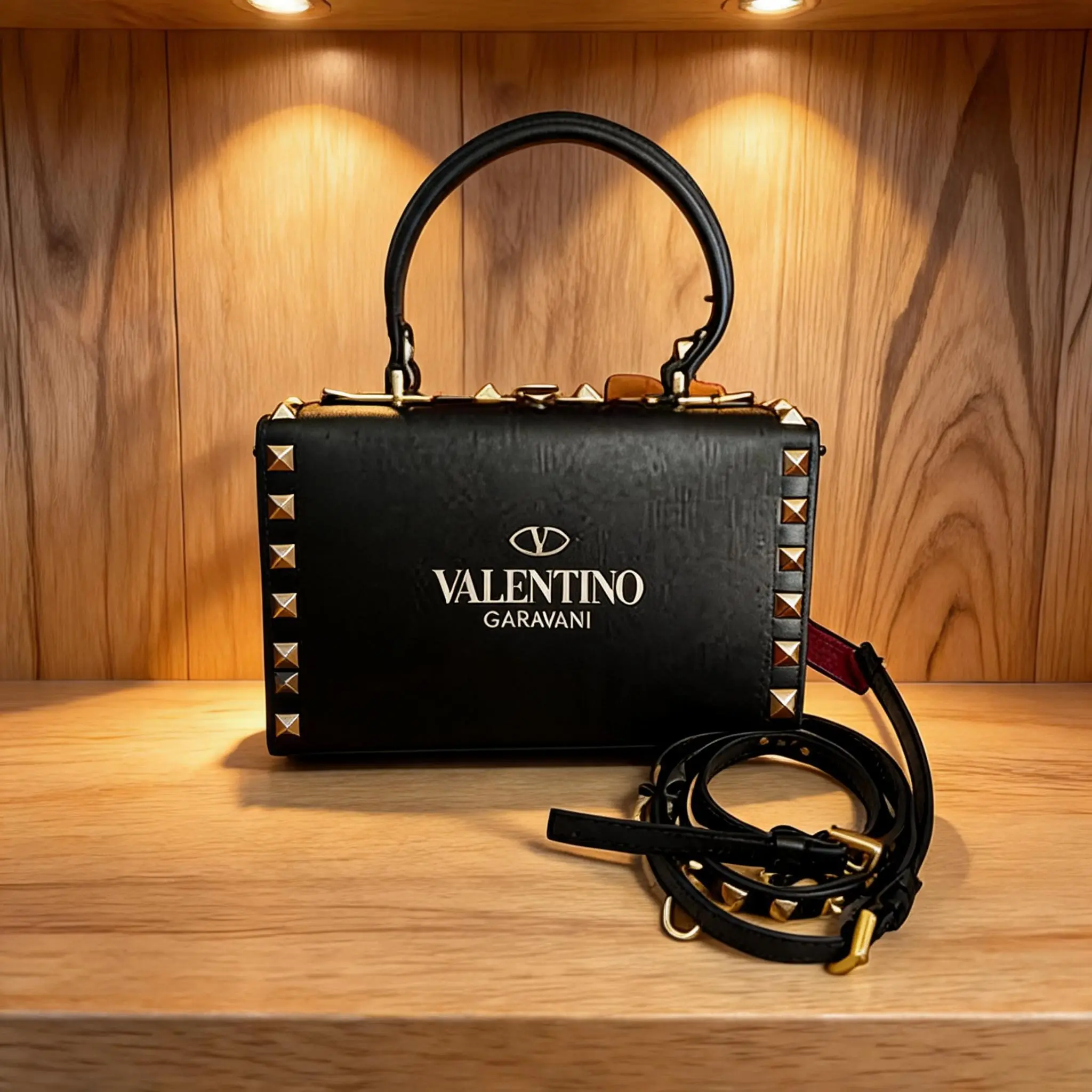 Pre-owned Valentino Leather Shoulder Bag C0740127783