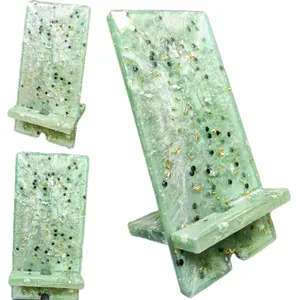 custom poured resin media stand side slide design Phone Cellphone Smartphone