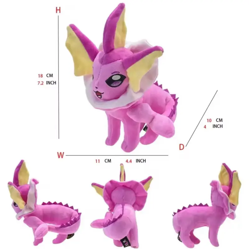 7 inch Shiny Vaporeon Plush Toy