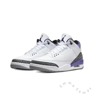 Retro Dark Iris unisex stylish, classic, versatile, comfortable, durable, casual basketball shoes