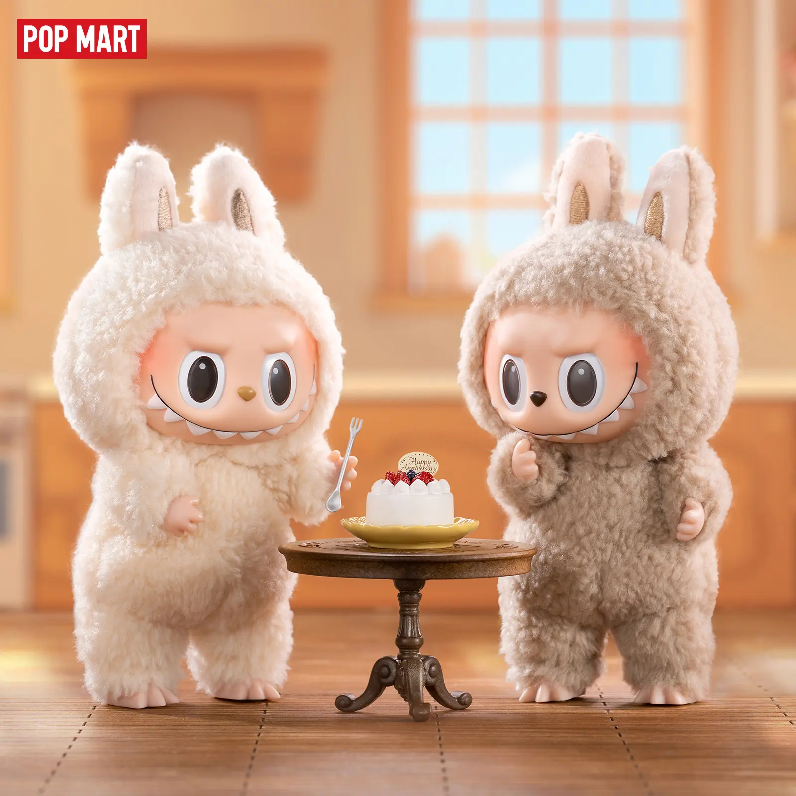 POP MART THE MONSTERS - Exciting Macaron Vinyl Face Blind Box, Labubu Collectible Toys-1.0