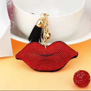 OC Lips Charm Keychain