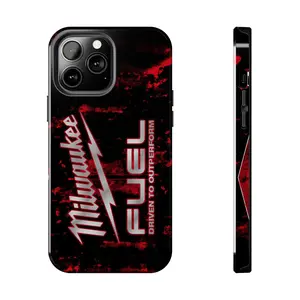 Milwaukee FUEL Rugged Industrial Series Phone Case Compatible with iPhone 17 16 15 14 13 12 11 8 SE XR X XS Max Pro Plus