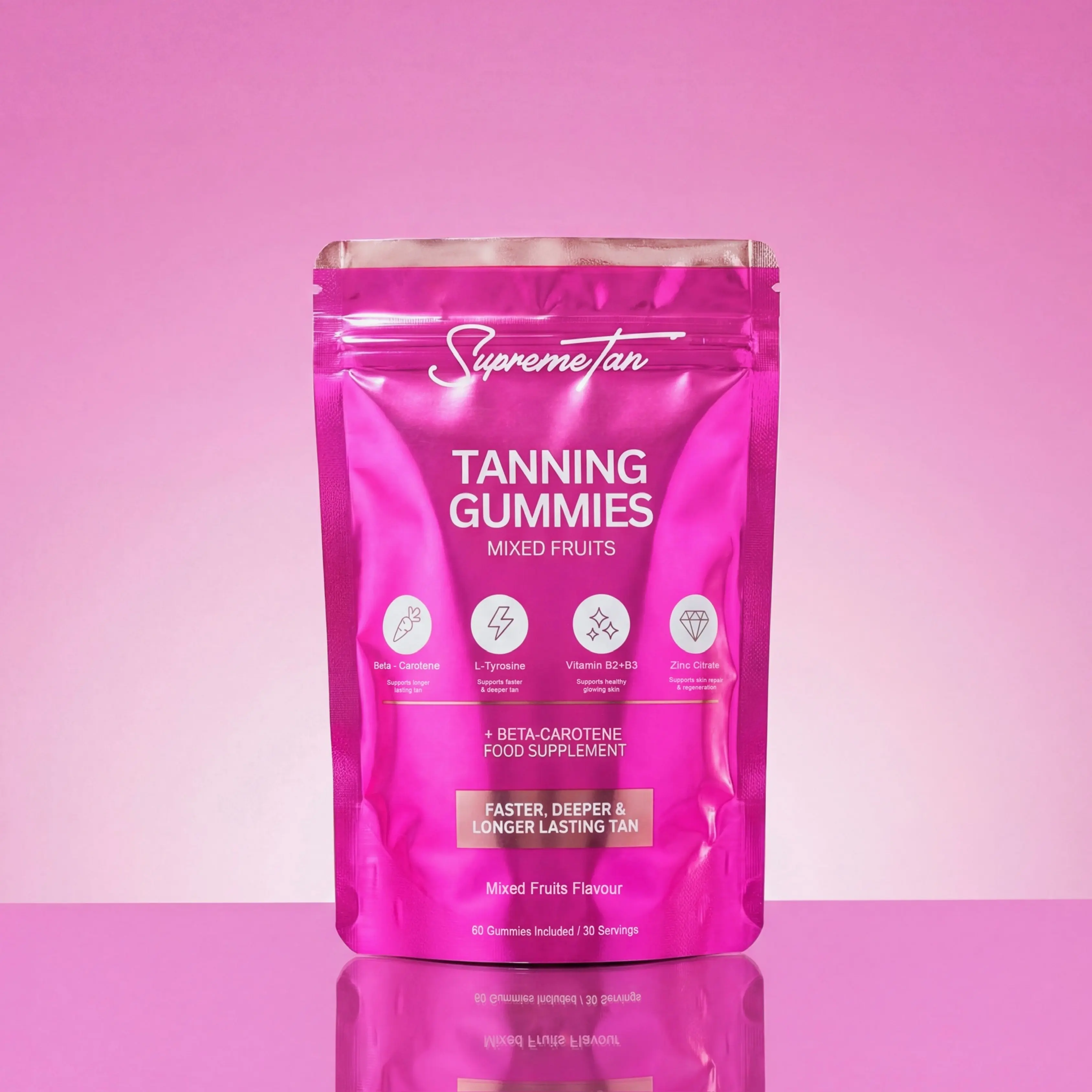 Tanning Gummies - Faster, Darker & Longer Lasting Tan