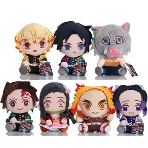Demon Slayer Plush Toy, Soft Stuffed Animal, Cuddly Stuffed Animal, Anime Peripheral Dolls, Tanjiro & Nezuko Claw Machine Figures, Party Gift Ideas, Hot Selling Japanese Merchandise