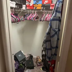 Raybee Clothes Rack Heavy Duty Clothing Rack Load 905LBS Clothing Racks for Hanging Clothes Rack Metal Garment Rack Heavy Duty Clothes Rack Free Standing Wardrobe Closet Organiser Hangable, 77" Hx75 Wx17.8 D