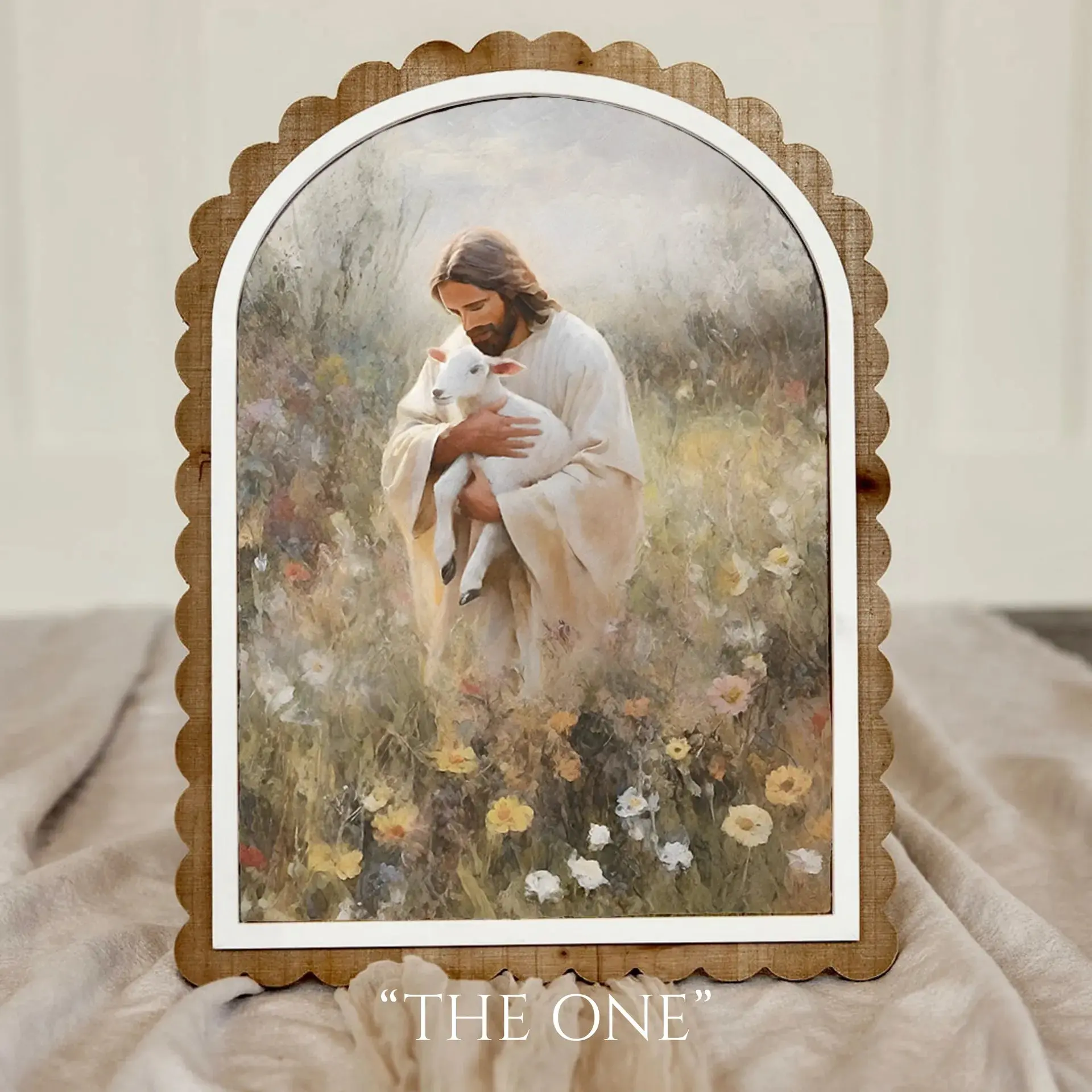 Scalloped Arch Wooden Frame - 10x14 Scalloped Arch Wooden Frame - 10x14