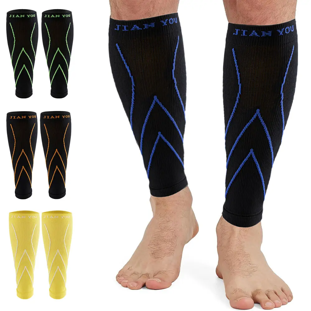 Men's & Women's Calf Breathable Compression Leg Sleeves, Ideal for Running & Sports, Enhance Performance, Comfortable Fit, Durable Material