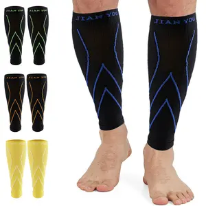 Men's & Women's Calf Breathable Compression Leg Sleeves, Ideal for Running & Sports, Enhance Performance, Comfortable Fit, Durable Material