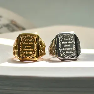 Book Lovers Ring