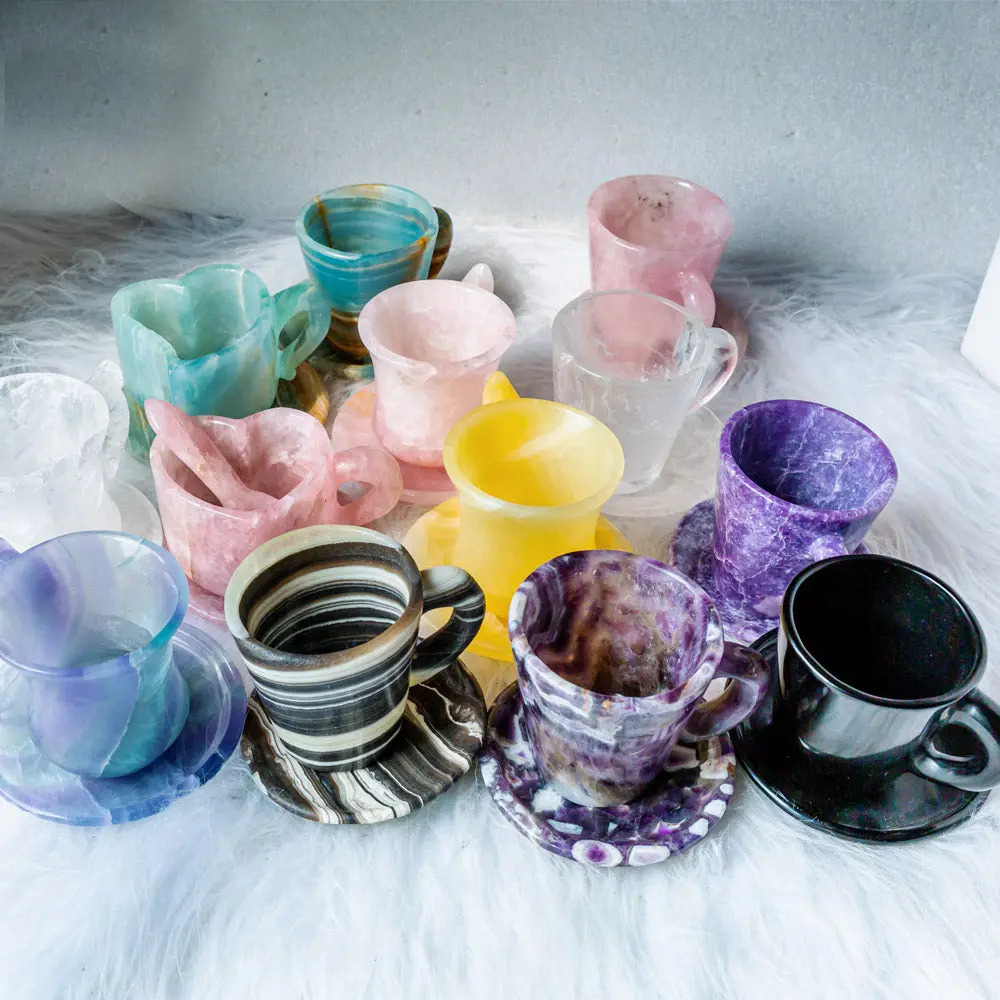 Natural Crystal Tea Mug/Cup Natural Crystal Tea Mug/Cup