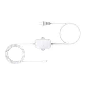 Wyze Cam 12.5ft Outdoor Power Adapter — IP67-Rated Waterproof and Weatherproof Power Cable Cord for Pan v3/v4/Duo, Cam v4/OG/v3/v3 Pro, Wireless Cam Pro Cameras