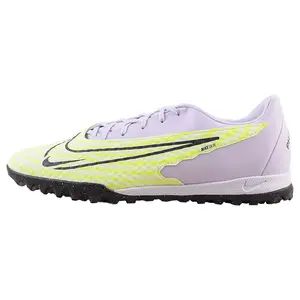 Nike Phantom GX Academy Men's Artificial Grass TF Soccer Cleats in White and Green