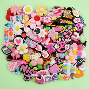 32/50/100 Random Shoe Decoration Charms, Fashionable Novelty Shoes Decorations for Clogs, Shoes Diy Accessories for Women & Men, Footwear Accessories Elegant