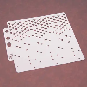Love of All Sizes DIY Craft Layering Stencils for Wall Painting Scrapbooking Album Decorative Paper Cards Spray Painting Tools