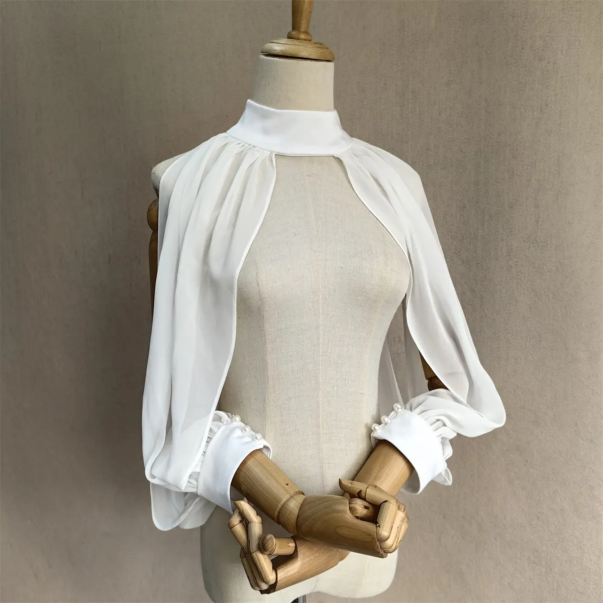 Chiffon Detachable Sleeves, Fairy Sleeves, Bridal Sleeves, Wedding Dress/Prom Dress Sleeves, Short Shawl, Dress Overall