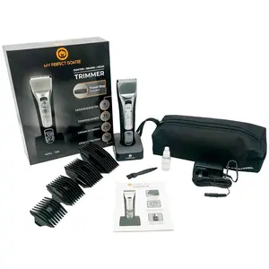 Master Thick Goatee, Beard, and Head Hair with My Perfect Goatee® Trimmer Smooth Stainless
