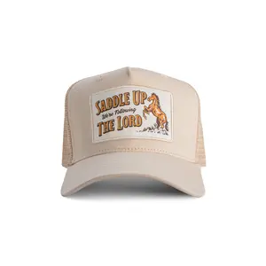 Saddle Up Trucker - Beige