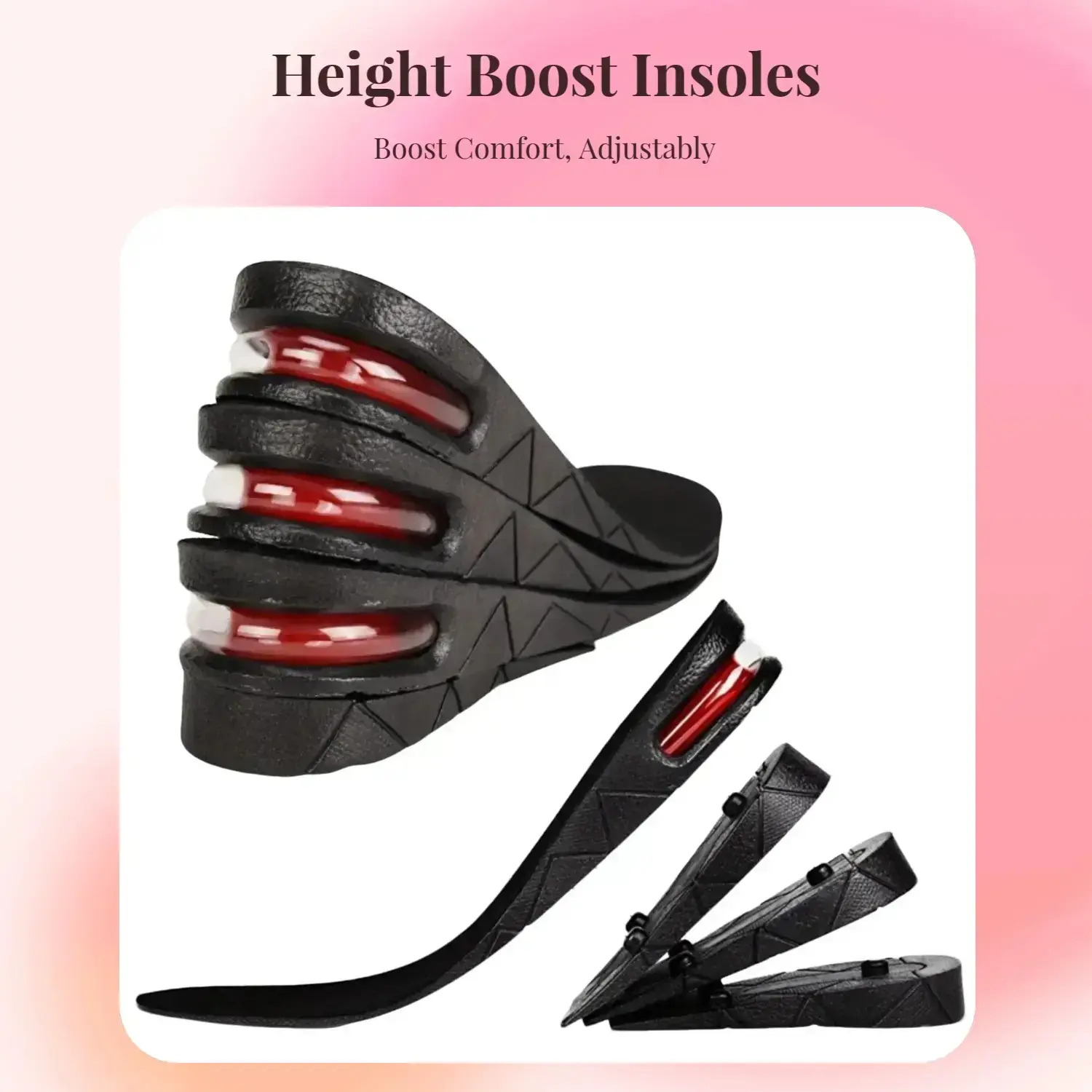 Invisible Height Increase Insoles Unisex Ultra Soft Sole Non-Tiring Leather Shoes Adjustable Height Cushions, Comfortable Footwear Inserts Soft Cushioned Insoles Height Increasing Insoles, Height Lift Insoles, Heightening InsolesGift. Invisible Height Increase Insoles Unisex Ultra Soft Sole Non-Tiring Leather Shoes Adjustable Height Cushions, Comfortable Footwear Inserts Soft Cushioned Insoles Height Increasing Insoles, Height Lift Insoles, Heightening InsolesGift.