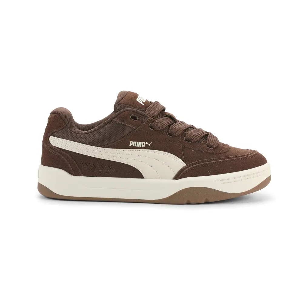 PUMA Mens Park Lifestyle Sk8 Lace Up Sneakers Shoes Casual - Brown