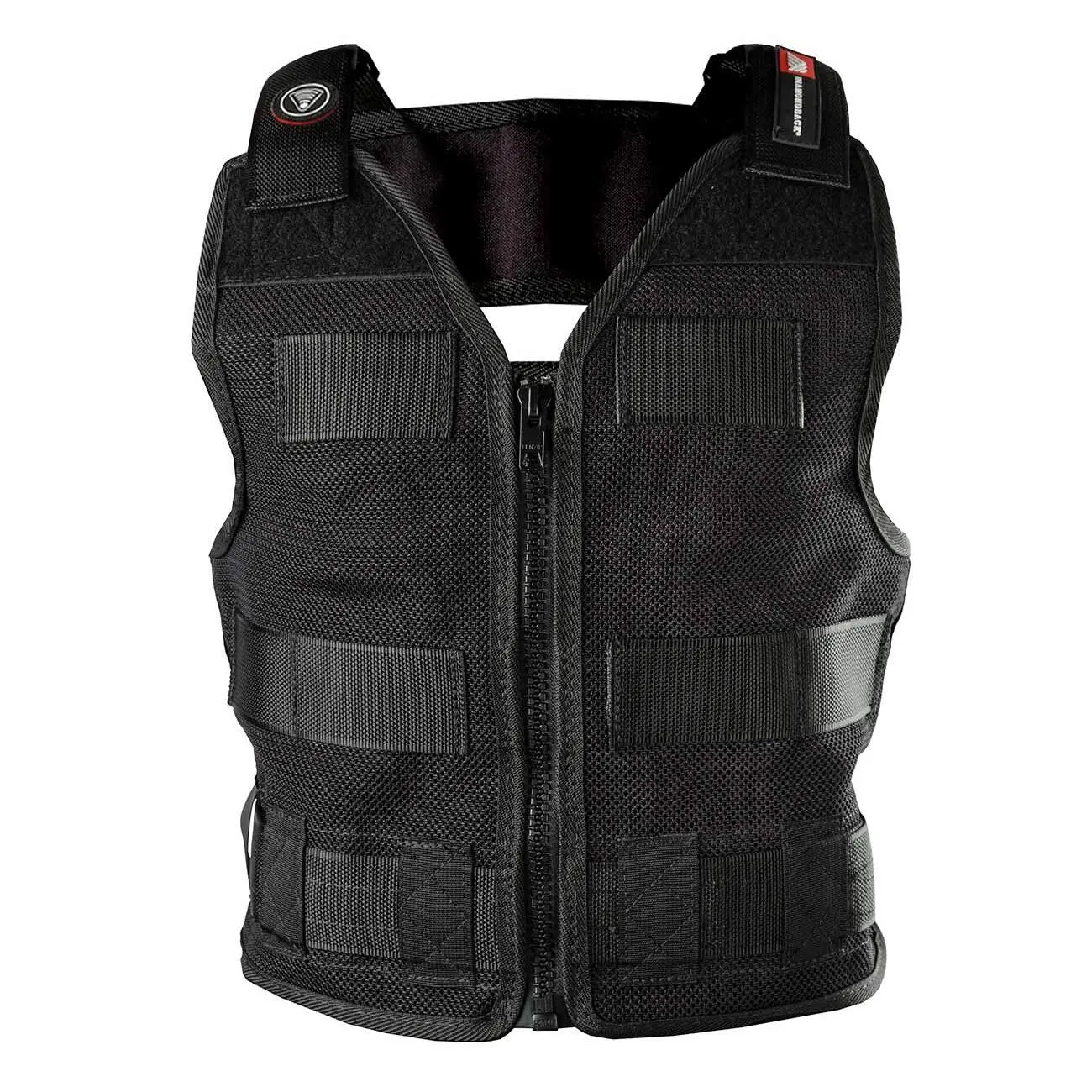701 Heavy-Duty Nylon Mesh Tool Belt Vest, Carpentry Tool Organizer for Adults, Harness-Ready Fit with Shock Absorbers & Even Load Spread, Workday Handyman Storage Accessory with Emergency Info Link